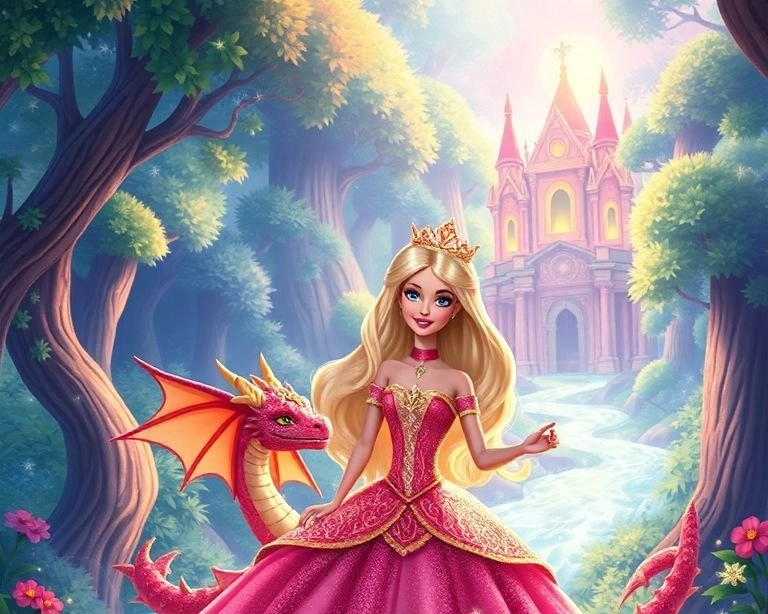 Barbie ve Ejderha Prensesi: Efsanevi Krallığın Kaderi Masalı Barbie ve Ejderha Prensesi: Efsanevi Krallığın Kaderi Masalı