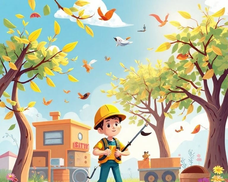 Belediye İşçisi ve Rüzgarın Sırrı Masalı