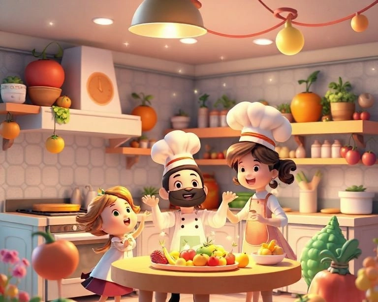 Belediye Mutfak Şefinin Lezzet Yolculuğu Masalı Belediye Mutfak Şefinin Lezzet Yolculuğu Masalı