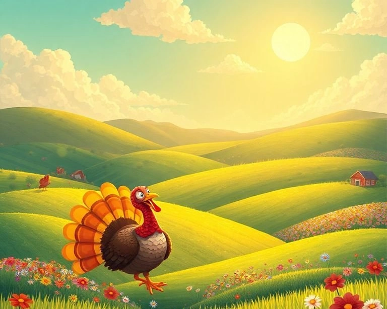 Bereketli Tarla ve Sihirli Hindi Masalı