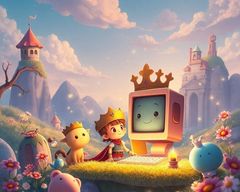 Bilgisayar Krallığının Yeni Kralı Masalı Bilgisayar Krallığının Yeni Kralı Masalı