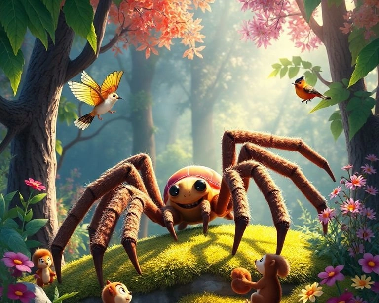 Büyük Tarantula'nın Macerası Masalı