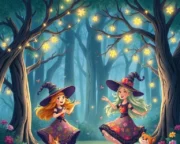 Cadıların Dansı: Ormanın Büyülü Ritmi Masalı Cad lar