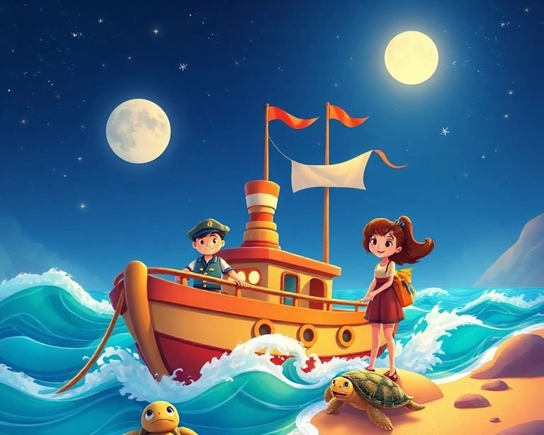 Dalgaların Efendisi: Vapur Kaptanının Serüveni Masalı