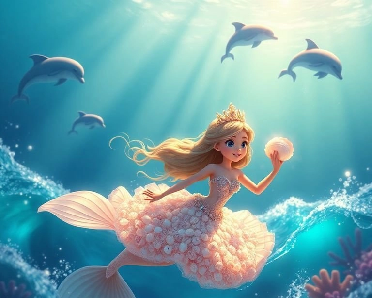 Deniz Kabuğu Prensesi: Balerin Kızın Okyanus Macerası Masalı