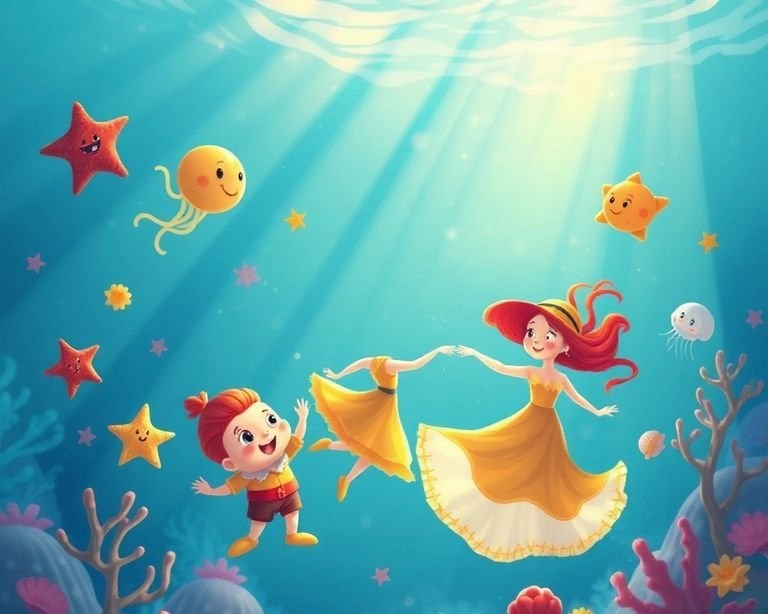 Denizaltı Dünyasında Dans Masalı