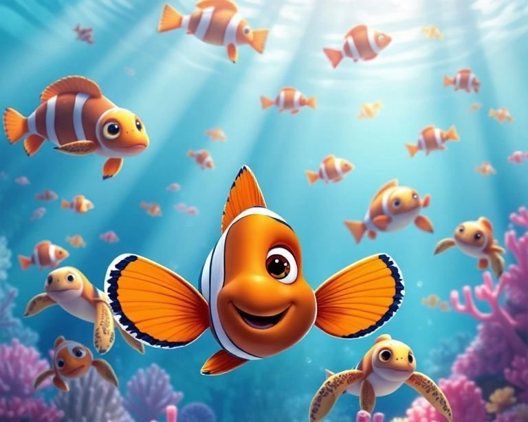 Denizaltı Dünyasında: Kayıp Balık Nemo Masalı