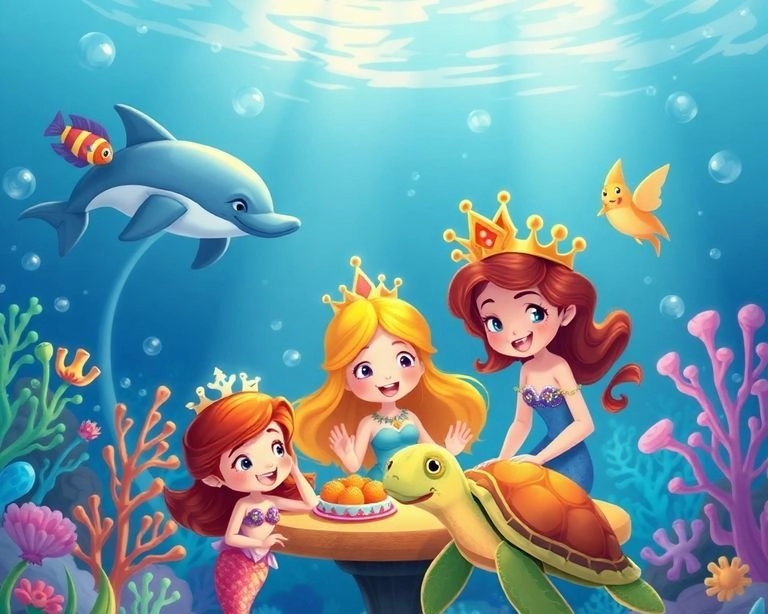 Denizaltı Krallığı'nın Hostesi Masalı Denizaltı Krallığı'nın Hostesi Masalı