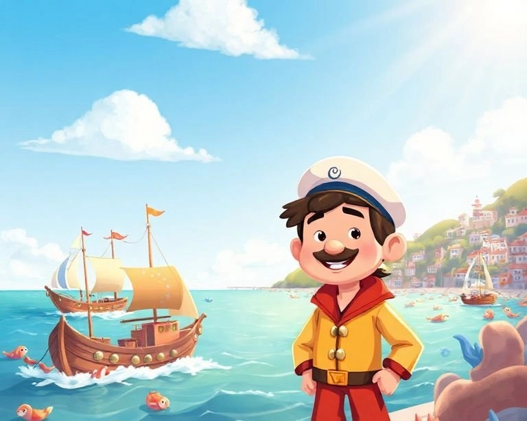 Denizci Tüccarın Macerası Masalı