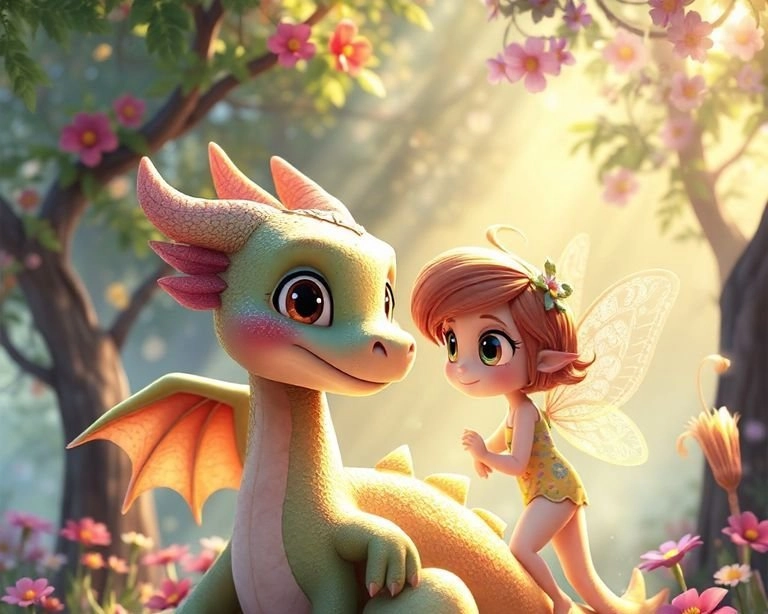 Ejderhanın Sihirli Dostu Masalı