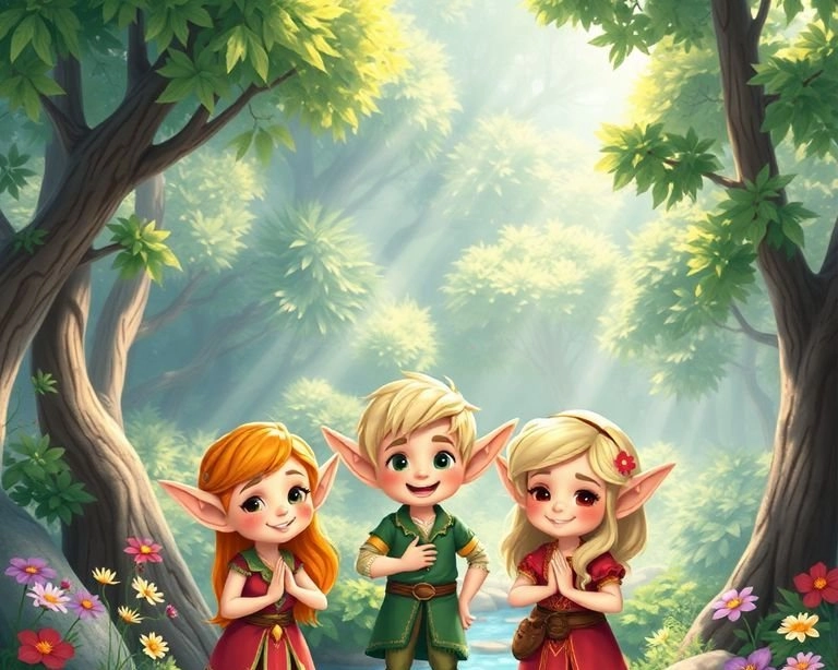 Elf Krallığındaki Zorlu Sınav Masalı Elf Krallığındaki Zorlu Sınav Masalı