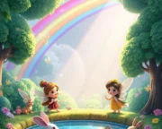 Evliya ve Gökkuşağının Gizemi Masalı Evliya ve