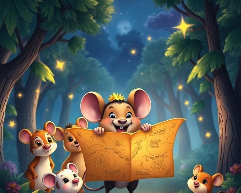 Fareçik ve Kayıp Define Masalı Fareçik ve Kayıp Define Masalı