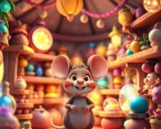 Farecik ve Sihirli Dükkan Masalı Farecik ve