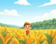 Gizemli Misafir Mısır Tarlasında Masalı Gizemli Misafir