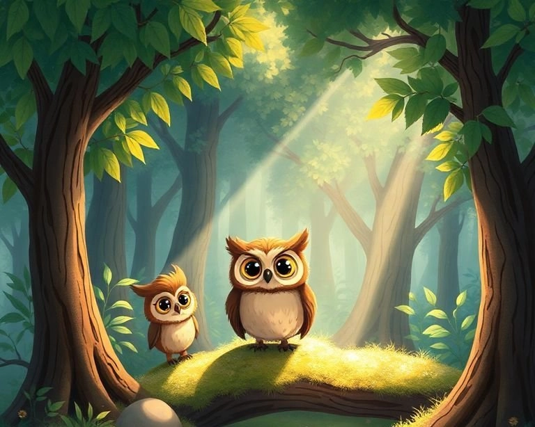 Gizemli Ormandaki Kayıp Baykuş Masalı Gizemli Ormandaki Kayıp Baykuş Masalı