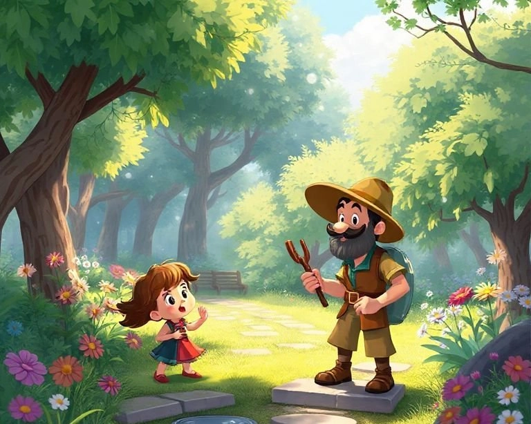 Gizemli Yolculuk: Park Görevlisi Macerası Masalı Gizemli Yolculuk: Park Görevlisi Macerası Masalı