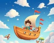 Gökyüzünün Kaptanı: Evliya'nın Uçan Gemisi Masalı G ky