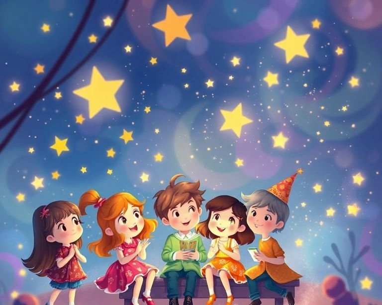 Gökyüzünün Sırları: Yıldız Tozu Masalı Gökyüzünün Sırları: Yıldız Tozu Masalı