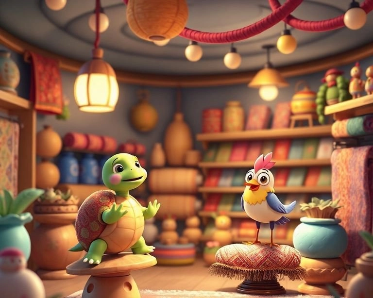 Halı Satıcısının İlginç Müşterileri Masalı