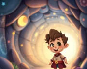 Haritacı Çocuk ve Zaman Tüneli Masalı Haritac ocuk