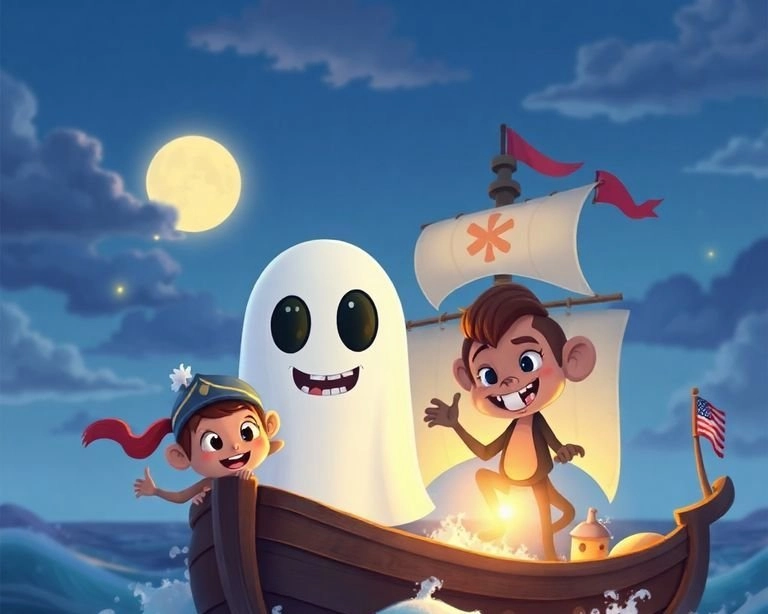 Hayalet Kaptanın Laneti: Geminin Unutulmaz Serüveni Masalı Hayalet Kaptanın Laneti: Geminin Unutulmaz Serüveni Masalı