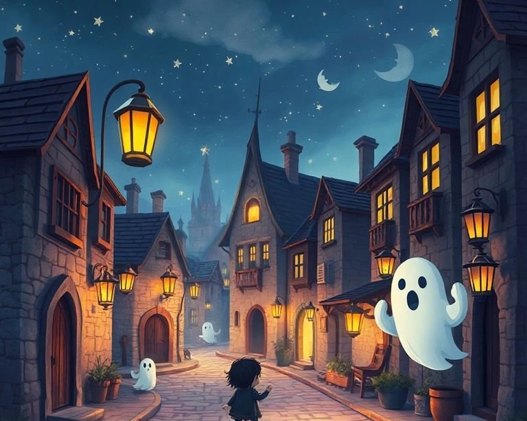 Hayalet Kasaba ve Kayıp Çocuk Masalı Hayalet Kasaba ve Kayıp Çocuk Masalı