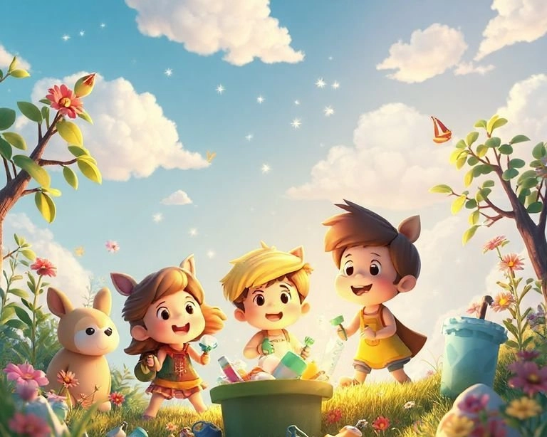 Kağıt Toplayıcısı: Çevre Dostu Macera Masalı