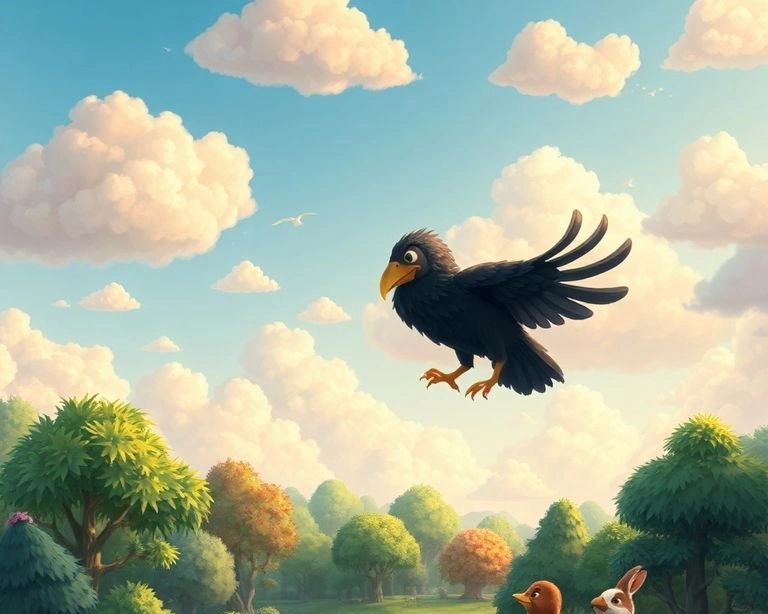 Kara Akbaba'nın Yolculuğu Masalı Kara Akbaba'nın Yolculuğu Masalı