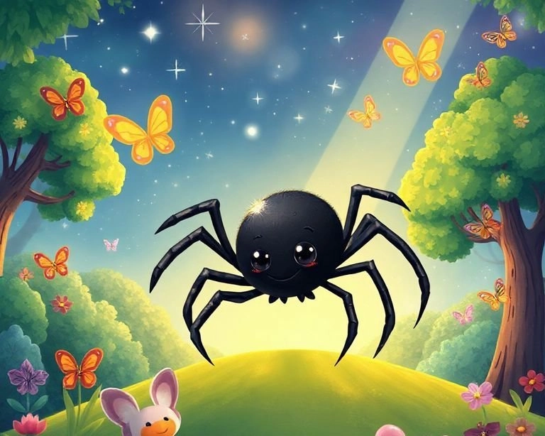Kara Örümcek ve Arkadaşları Masalı