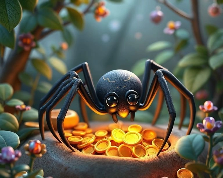 Kara Örümcek ve Kayıp Hazine Masalı