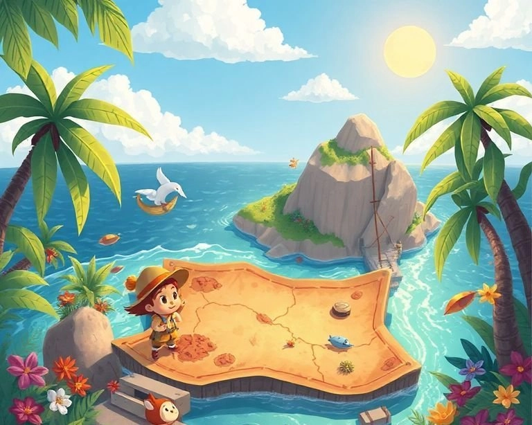 Kaybolmuş Harita: Ada'nın Keşfi Masalı Kaybolmuş Harita: Ada'nın Keşfi Masalı
