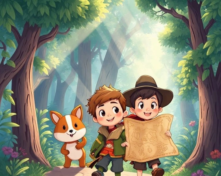 Kaybolmuş Harita ve Cesur Yolculuk Masalı Kaybolmuş Harita ve Cesur Yolculuk Masalı