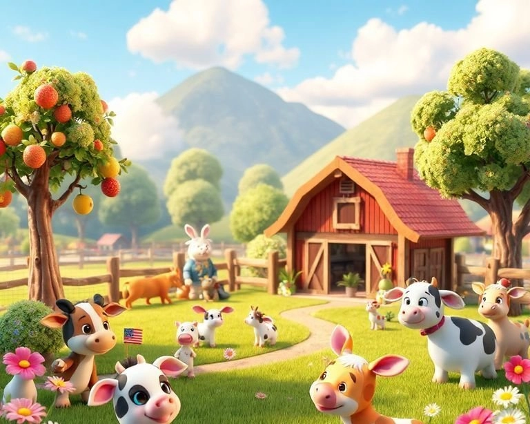 Kayıp Çiftlikteki Keçi Masalı Kayıp Çiftlikteki Keçi Masalı