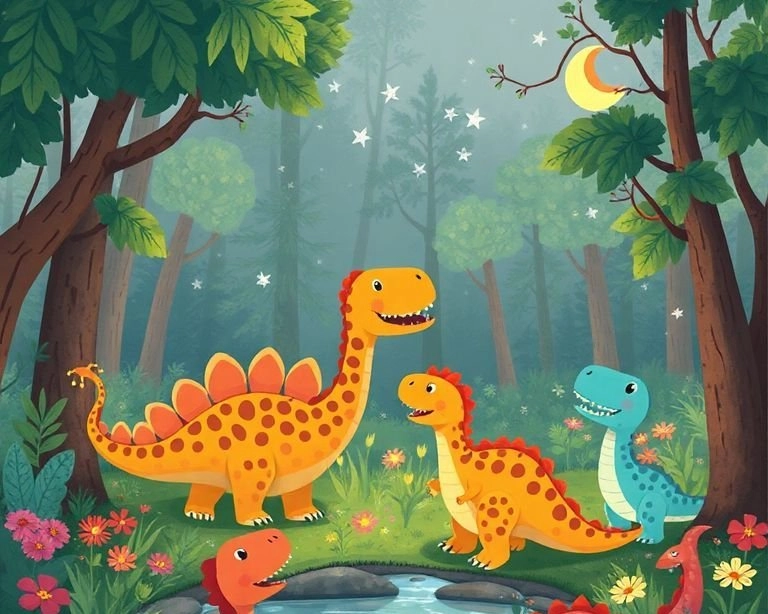 Kayıp Dinozorun Macerası Masalı Kayıp Dinozorun Macerası Masalı