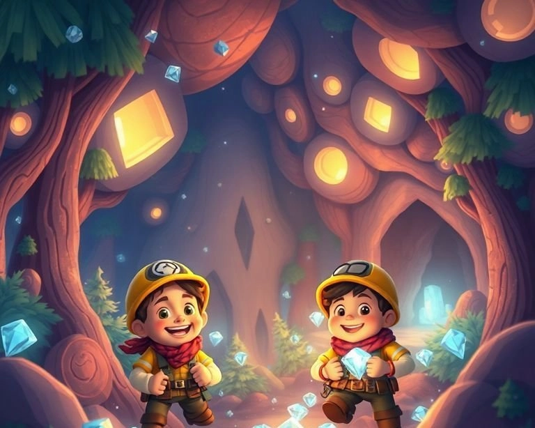 Kayıp Elmaslar: Madenci Macerası Masalı
