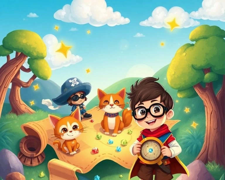 Kayıp Hazine Haritası Masalı Kayıp Hazine Haritası Masalı