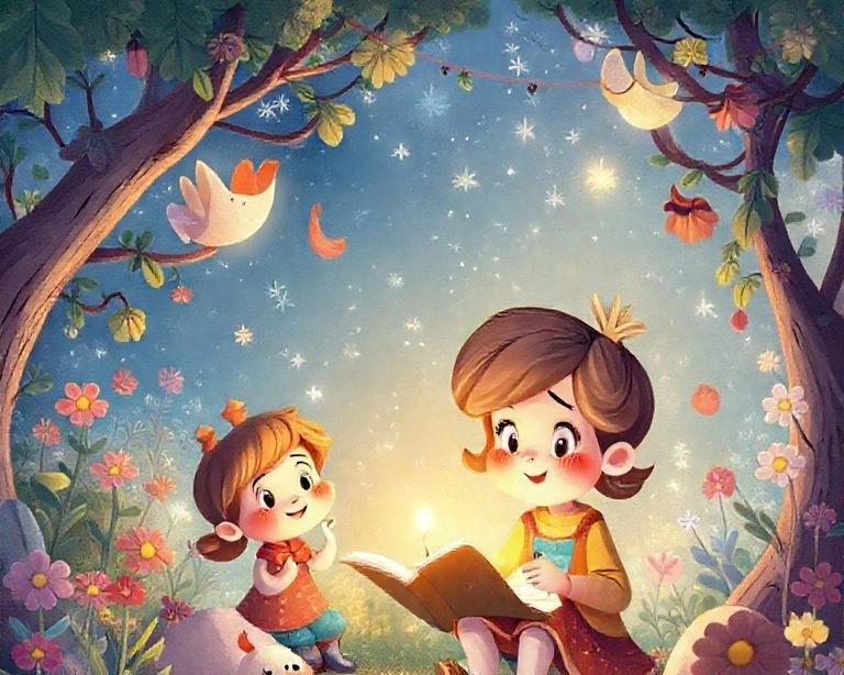 Kelimelerin Büyüsü: Yazar Masalı Kelimelerin Büyüsü: Yazar Masalı