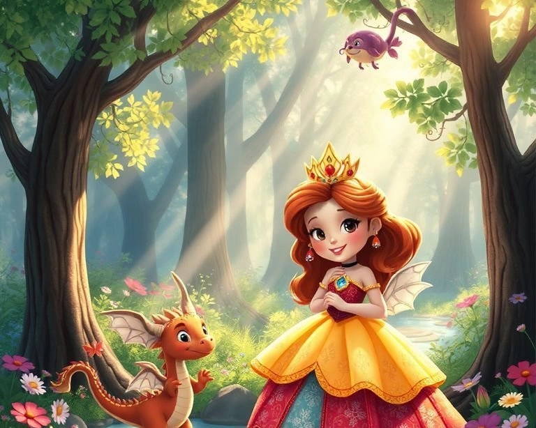 Kendini Beğenmiş Taç ve Alçakgönüllü Gül