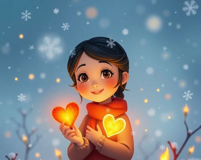 Kibritçi Kızın Sevgisi: Soğuk Gecelerin Isısı Masalı