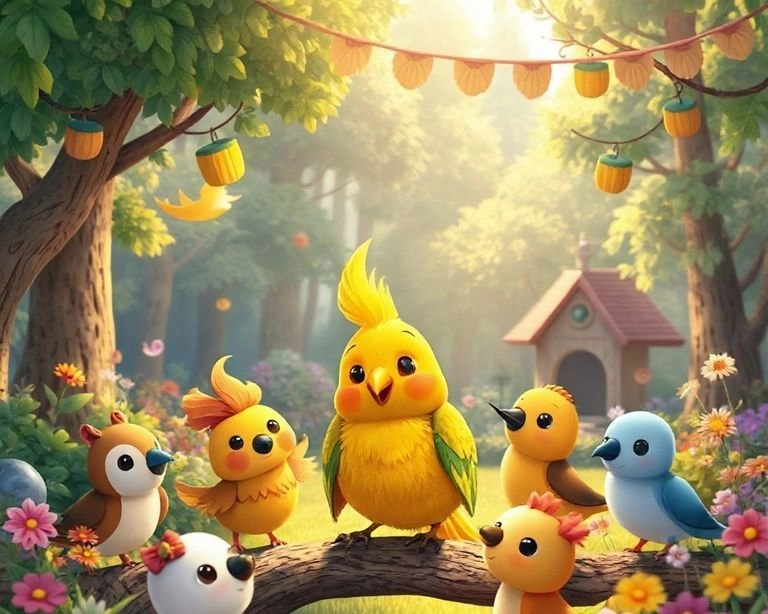 Kıskanç Kanarya Masalı