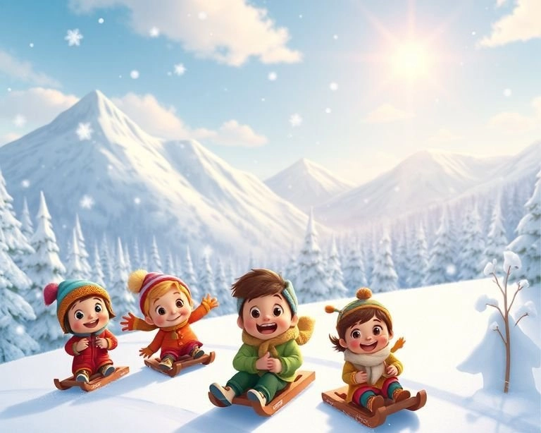 Kızak ve Kar Altında Macera Kızak ve Kar Altında Macera