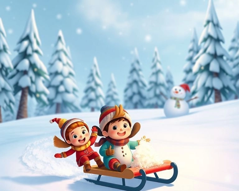 Kızak ve Kayıp Kardan Adam