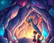 Kristal Kılıcın Sırrı: Ejderha Mağarası Masalı Kristal K