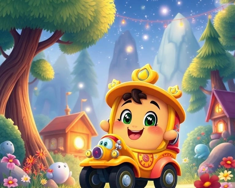 Küçük Tekerlek ve Büyük Macera Masalı