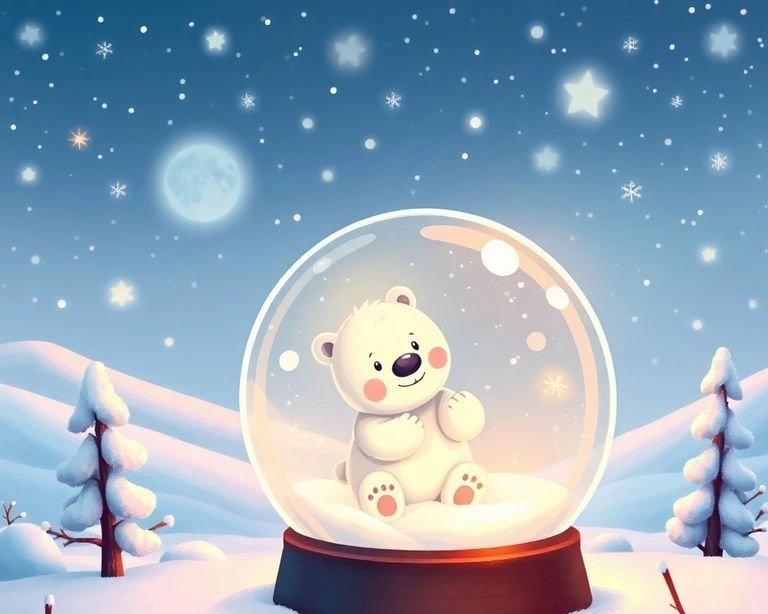 Kutup Ayısı ve Kar Küresi Macerası Masalı Kutup Ayısı ve Kar Küresi Macerası Masalı