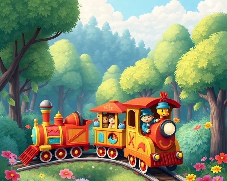 Masal Treni'nin Yolculuğu Masalı