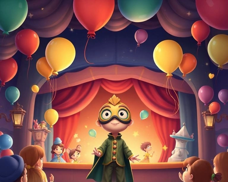 Maskeli Baloncu: Tiyatro Masalı Masalı Maskeli Baloncu: Tiyatro Masalı Masalı