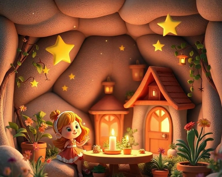 Minik Ev Bitkisinin Büyüsü Masalı