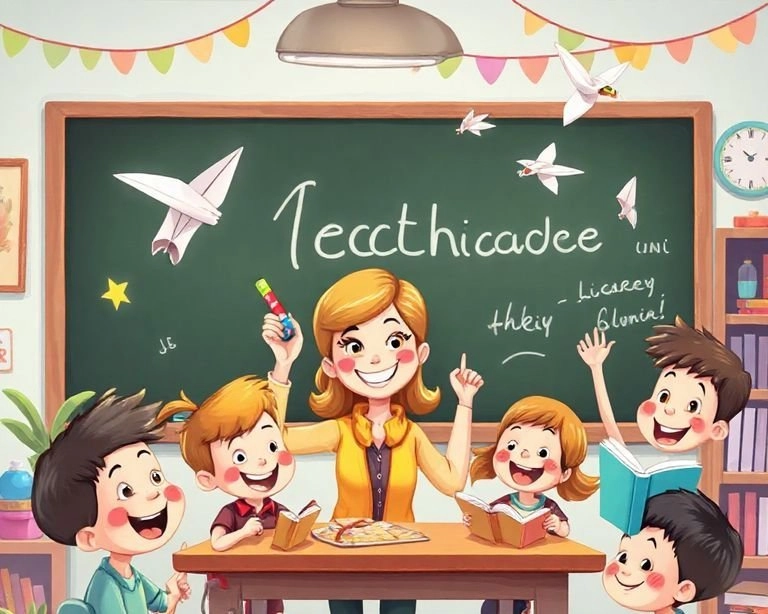 Öğretmen ve Yaramaz Öğrenciler Masalı Öğretmen ve Yaramaz Öğrenciler Masalı